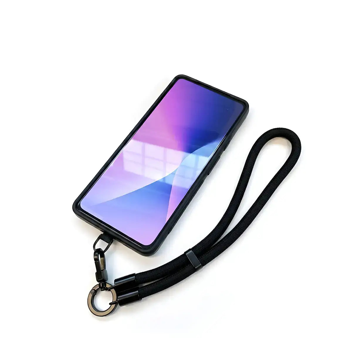Klasikinis telefono dirželis MINI juoda spalva