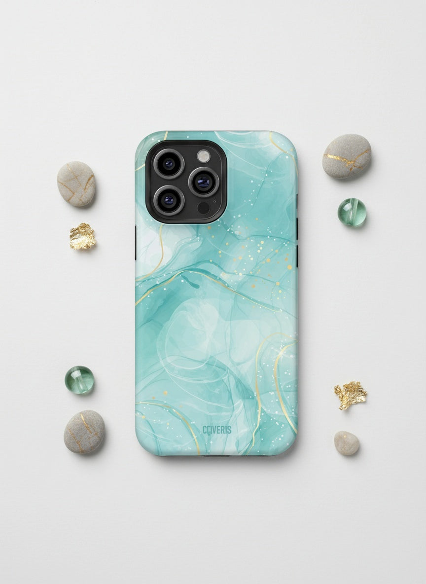 Flat lay composition of phone case Telefono dėklas - Iceflow
