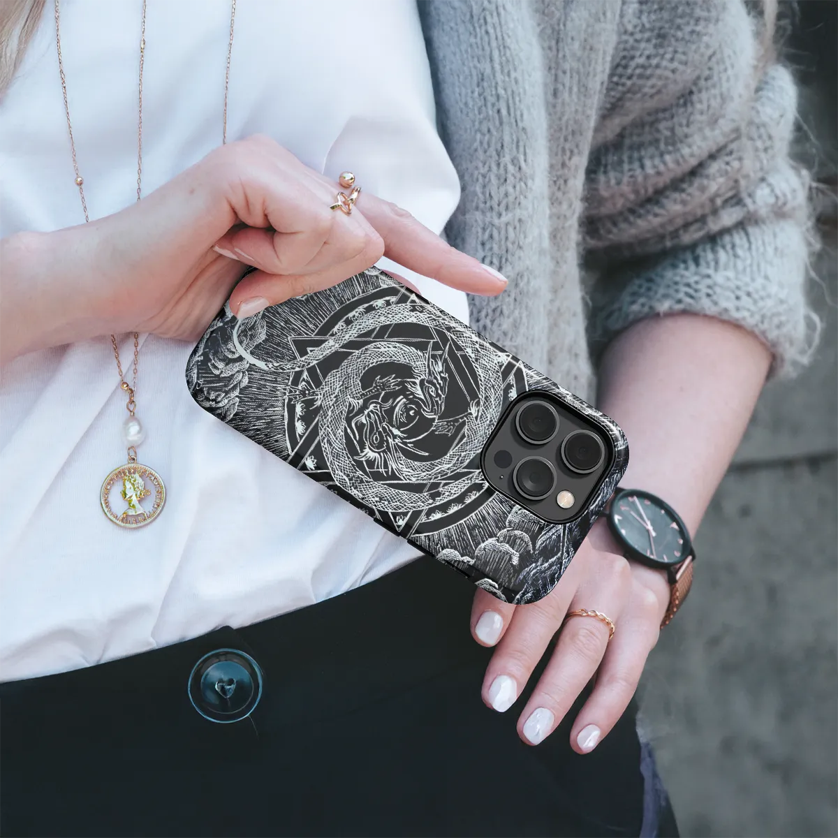 Menininko telefono dėklas - Glance Of Realisation