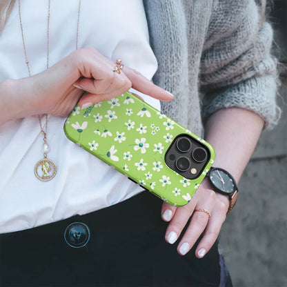 Telefono dėklas - White flowers