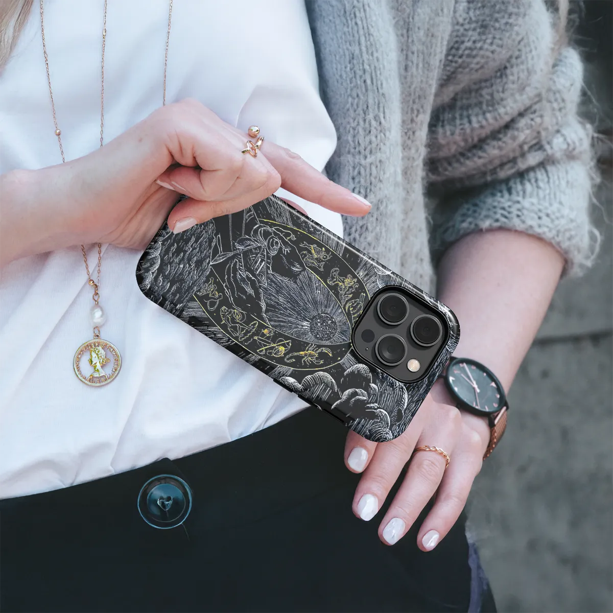 Menininko telefono dėklas - Astral Journey