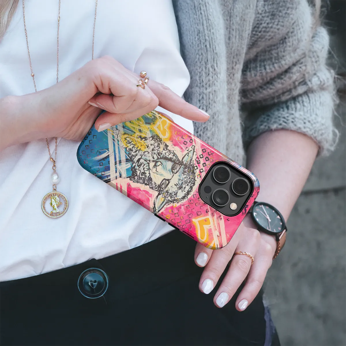 Menininko telefono dėklas - Avinas