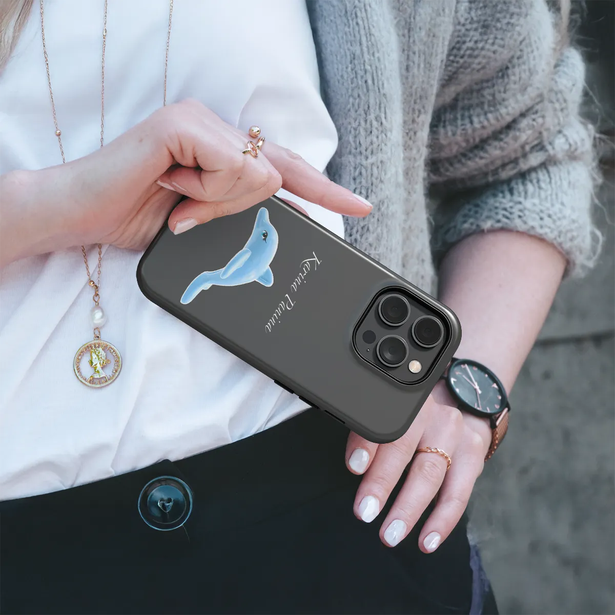 Menininko telefono dėklas - Karina Panina