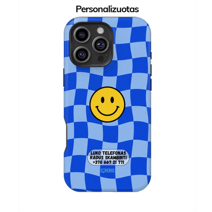 Telefono dėklas - Smile Blue