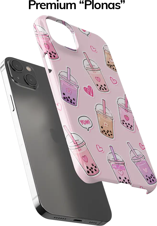 Telefono dėklas - Bubble Tea