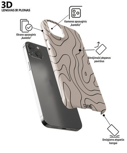 Cacao - Samsung Galaxy A73 5G telefono dėklas