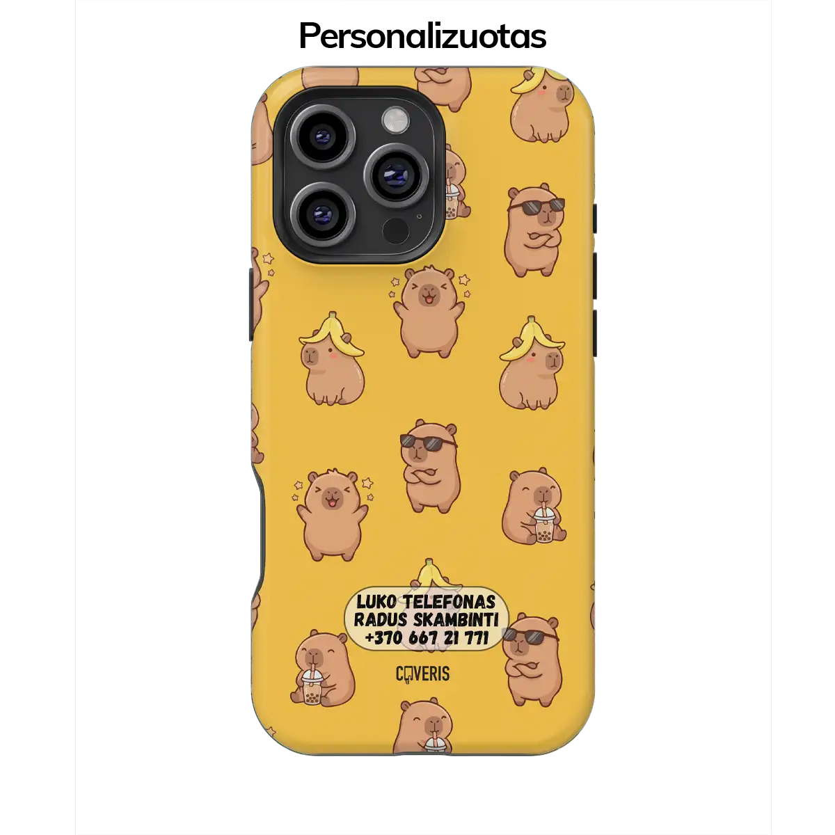 Telefono dėklas - Capybara