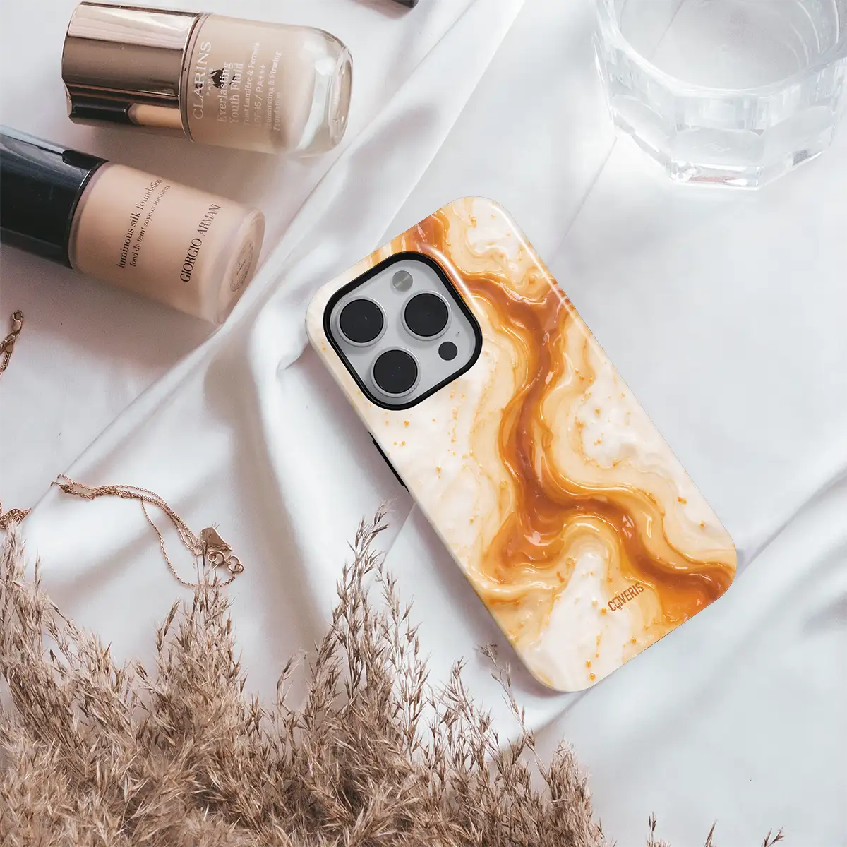 Telefono dėklas - Caramel Swirl