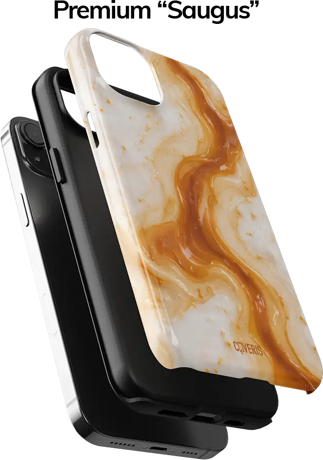 Telefono dėklas - Caramel Swirl