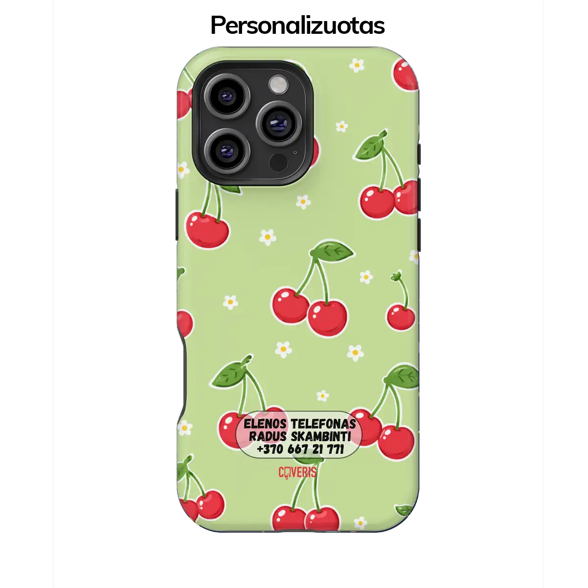 Telefono dėklas - Cherry