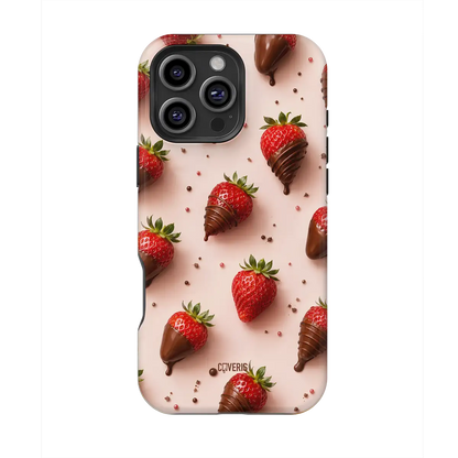 Telefono dėklas - Chocolate Strawberries