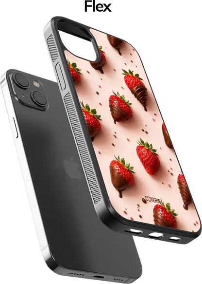 Telefono dėklas - Chocolate Strawberries