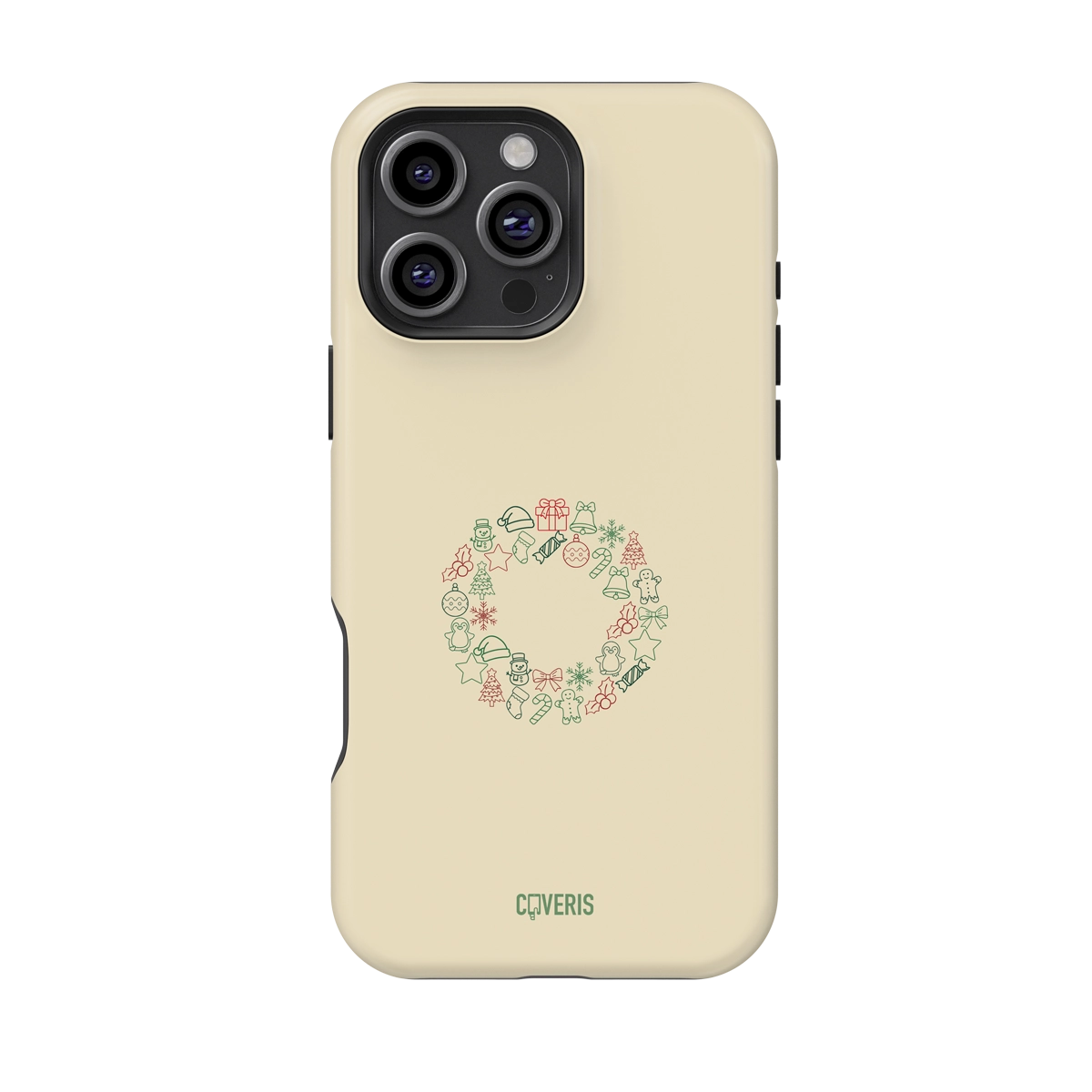 Telefono dėklas - Christmas wreath