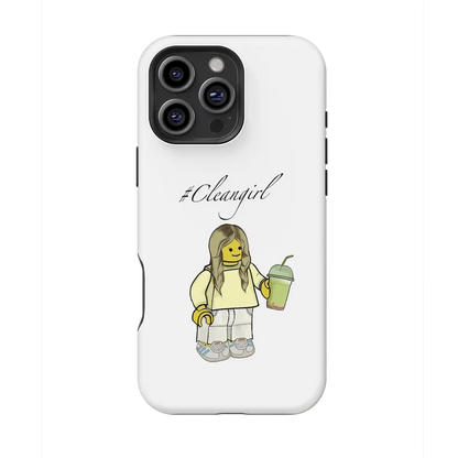 K.Panina telefono dėklas - Clean girl White