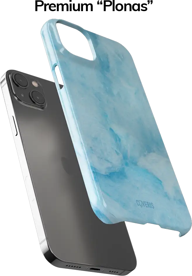 Telefono dėklas - Cotton Candy Blue