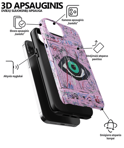 Eye - Samsung Galaxy S20 plus telefono dėklas