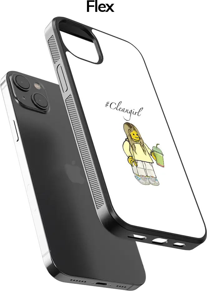 K.Panina telefono dėklas - Clean girl White