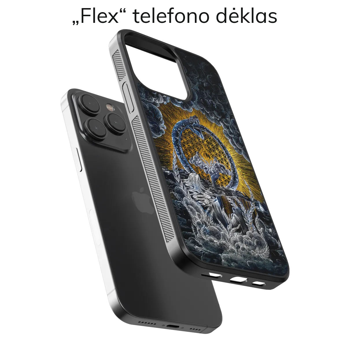 Menininko telefono dėklas - Eternal Light