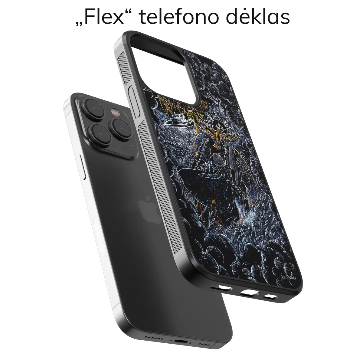 Menininko telefono dėklas - Portal To The Next Dimension