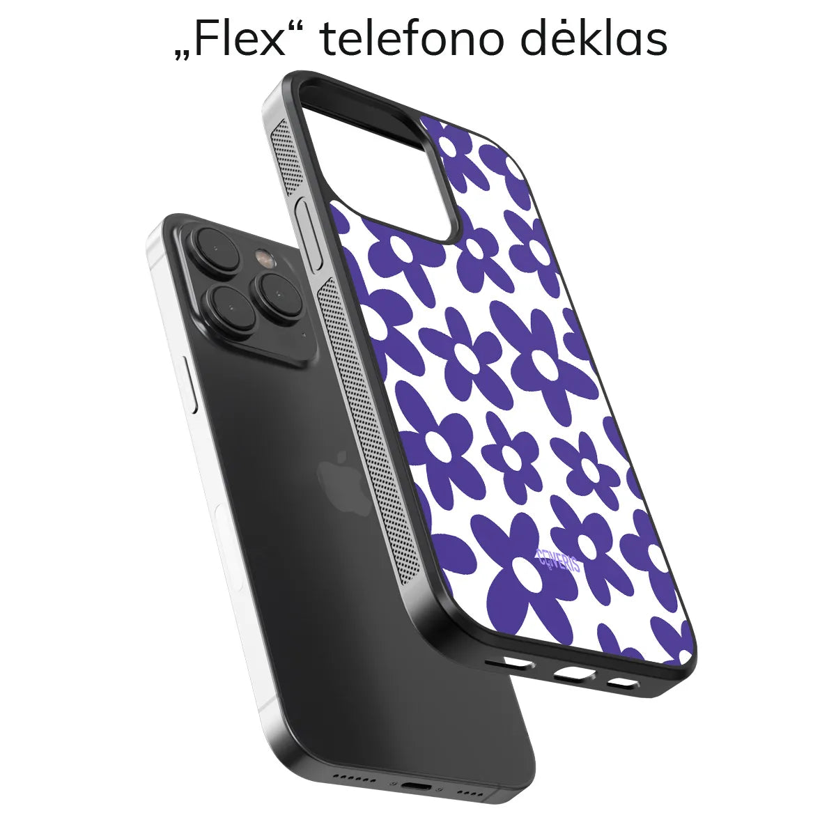 Telefono dėklas - Violet flowers