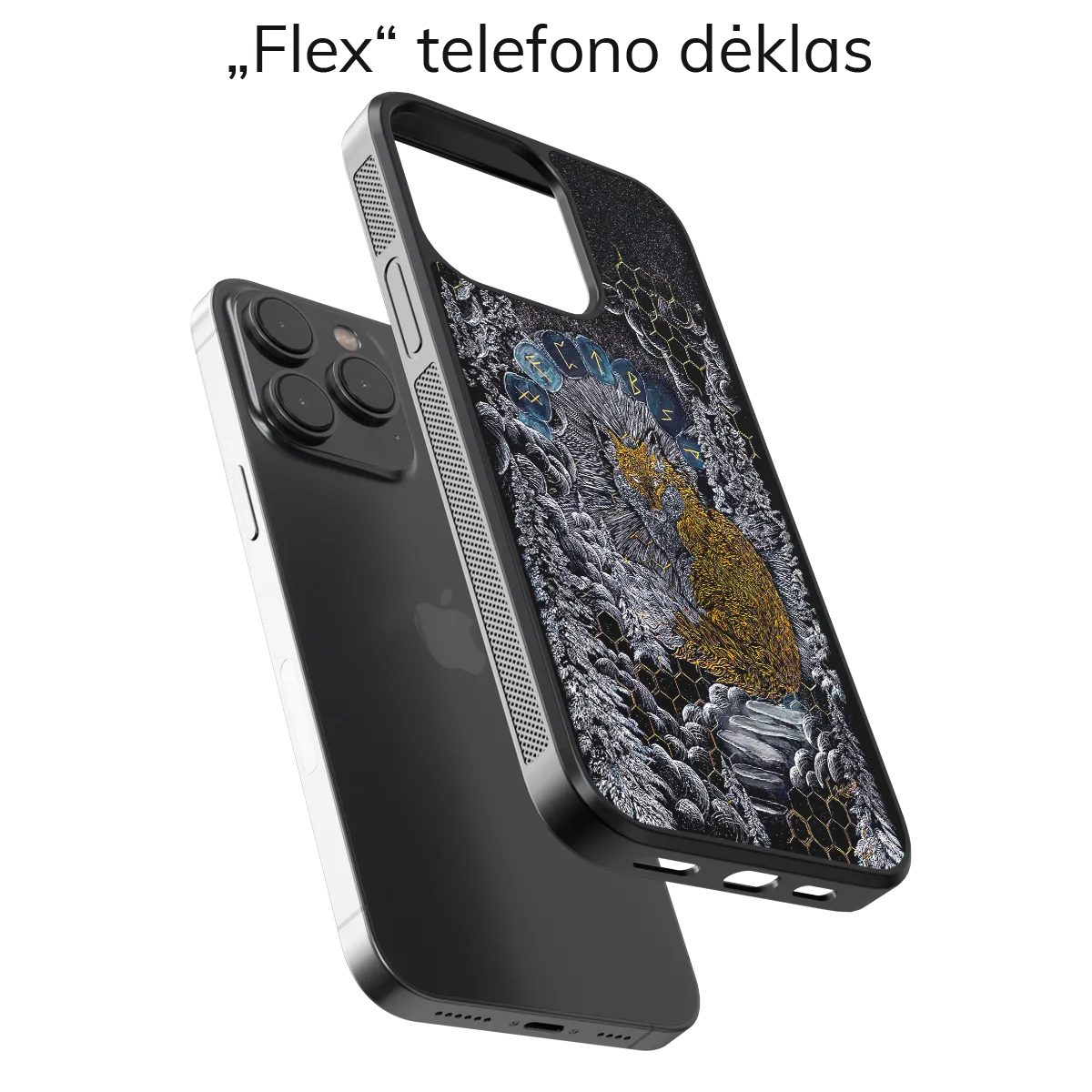 Menininko telefono dėklas - Fox