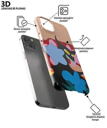 Flores - Xiaomi Redmi Note 12 S telefono dėklas
