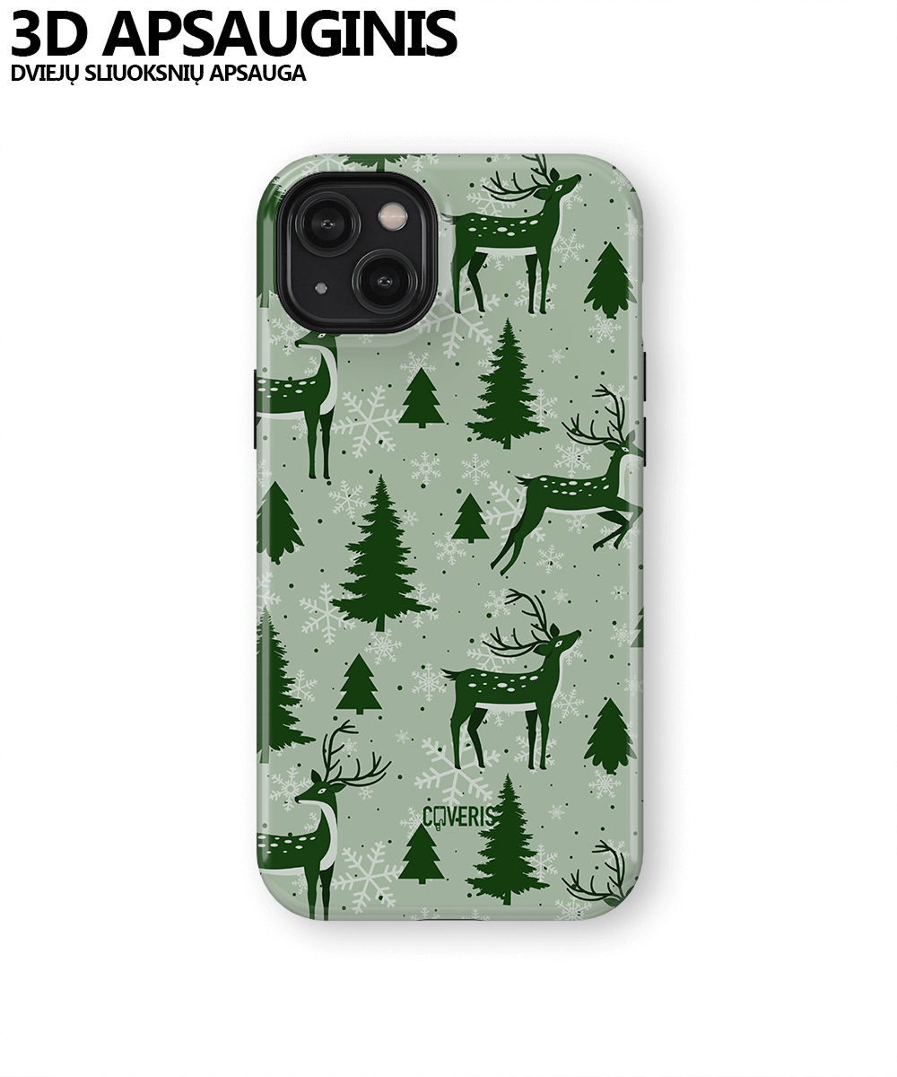 Green deer - iPhone 14 Plus telefono dėklas