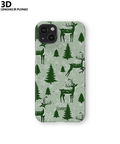 Green deer - iPhone 14 Plus telefono dėklas