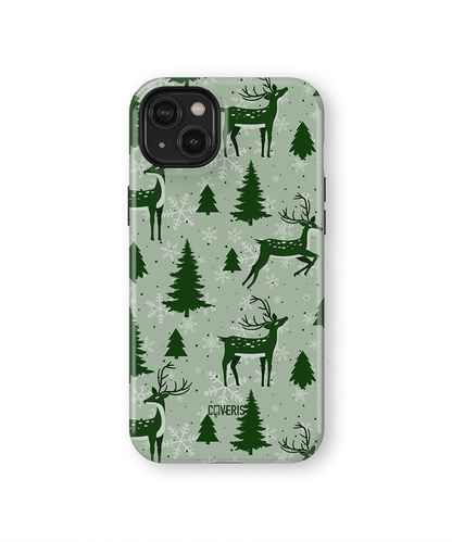 Green deer - iPhone 14 Plus telefono dėklas