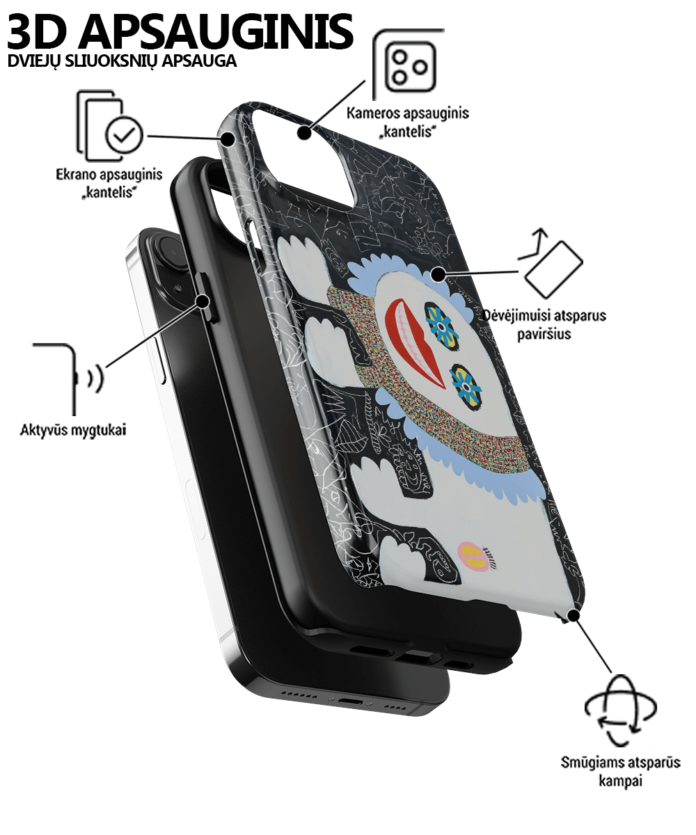 Lion - Samsung Galaxy A71 4G telefono dėklas