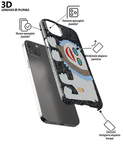 Lion - Samsung Galaxy A41 telefono dėklas