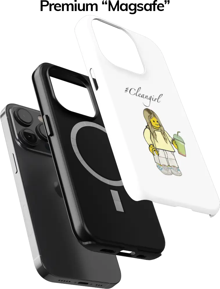 K.Panina telefono dėklas - Clean girl White