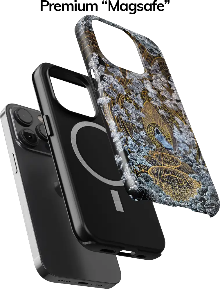 J.Pranckūnaitė telefono dėklas - The Sacred Forest