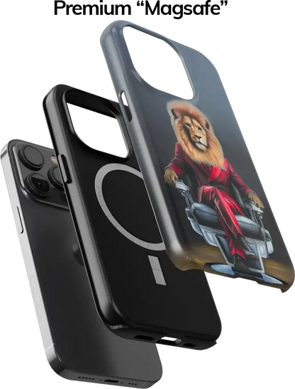 Mrs.Grey telefono dėklas - Liūtas