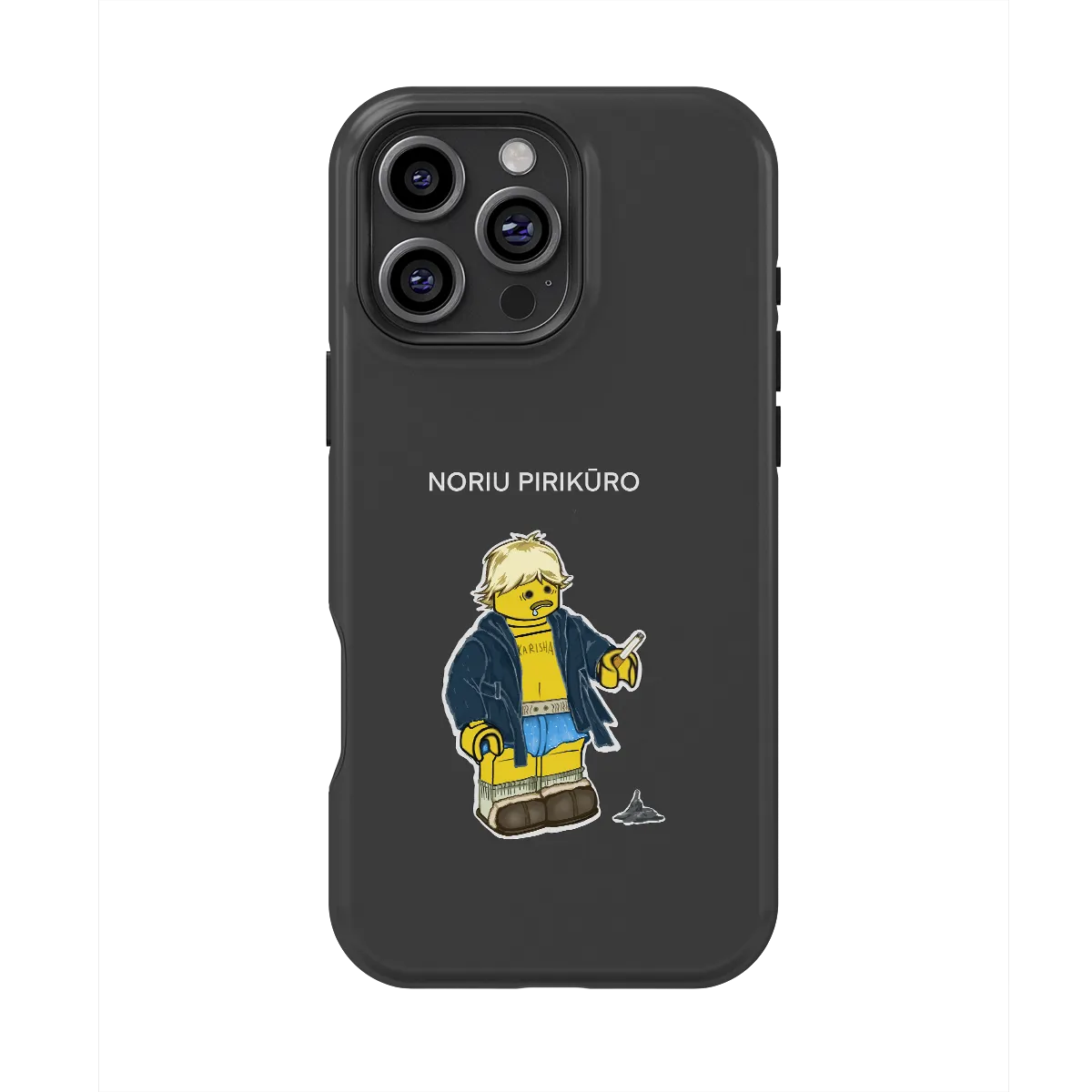 Menininko telefono dėklas - Pirikuras