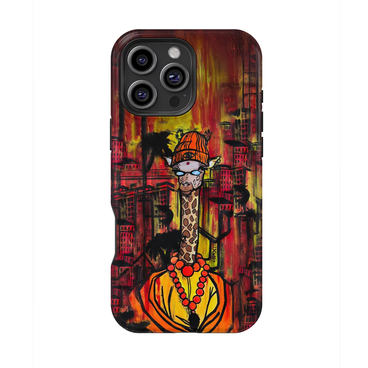 Menininko telefono dėklas - Žirafa