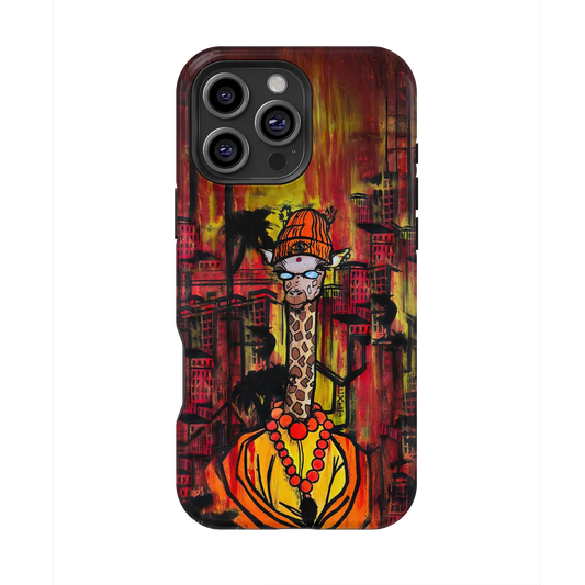 Menininko telefono dėklas - Žirafa