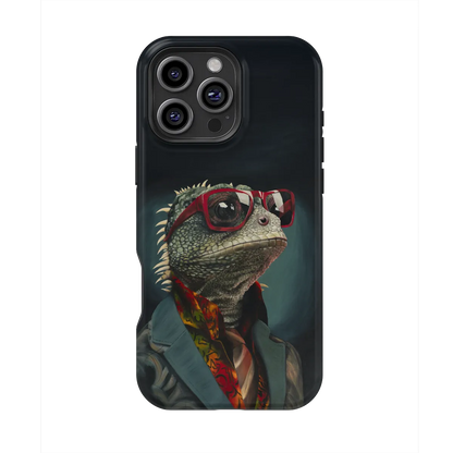 Menininko telefono dėklas - Driežas