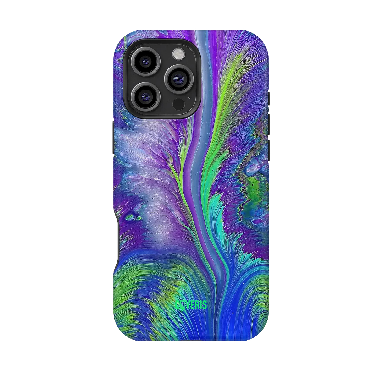 Telefono dėklas - Purple feather