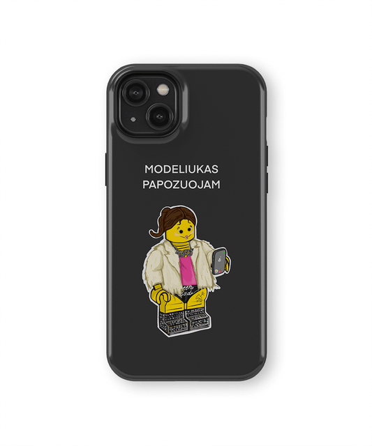 Modeliukas - iPhone 12 telefono dėklas