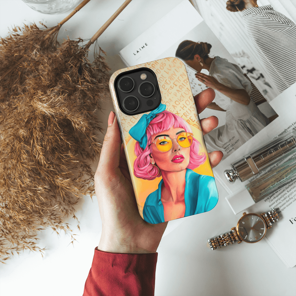 Moteris - Samsung Galaxy A40 telefono dėklas