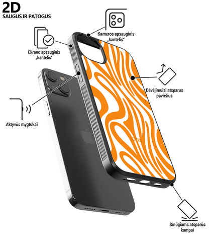 Orangewaves - Samsung Galaxy A70 phone case
