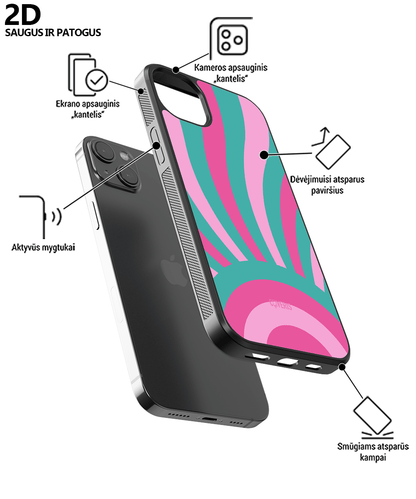 PinkSun - iPhone 7plus / 8plus telefono dėklas