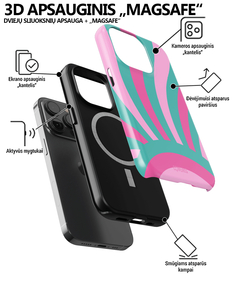 PinkSun - iPhone 13 mini telefono dėklas