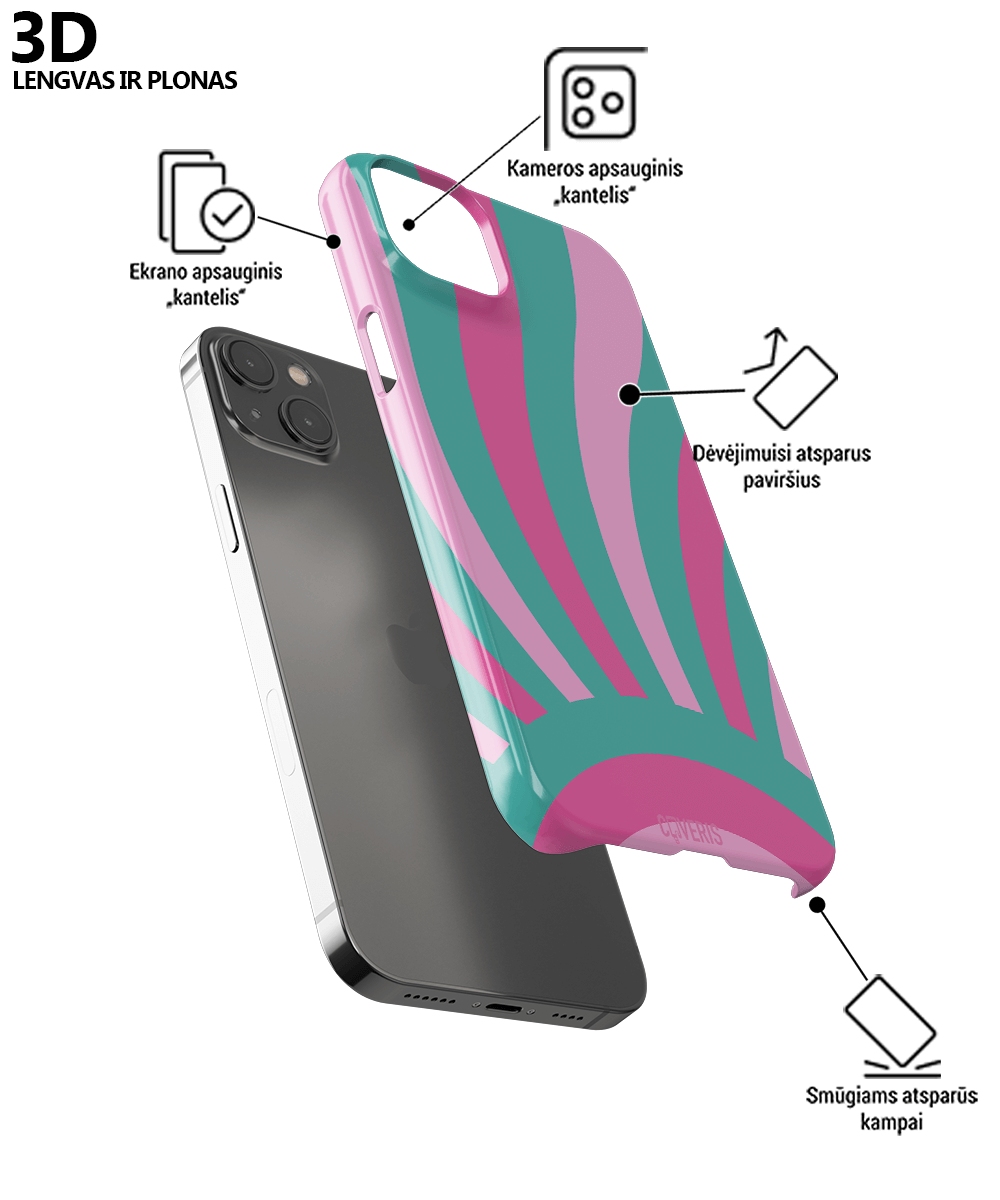 PinkSun - Samsung Galaxy A12 telefono dėklas