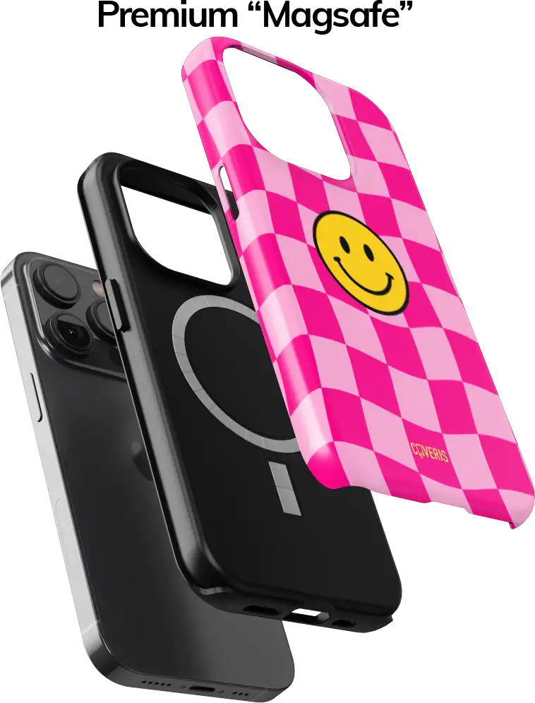 Telefono dėklas - Smile Pink