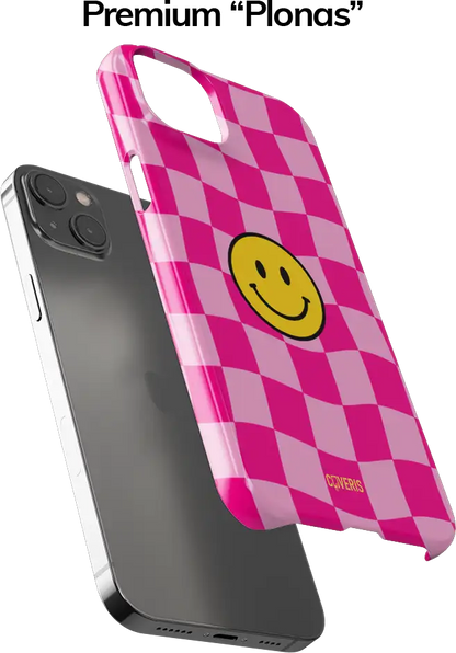 Telefono dėklas - Smile Pink