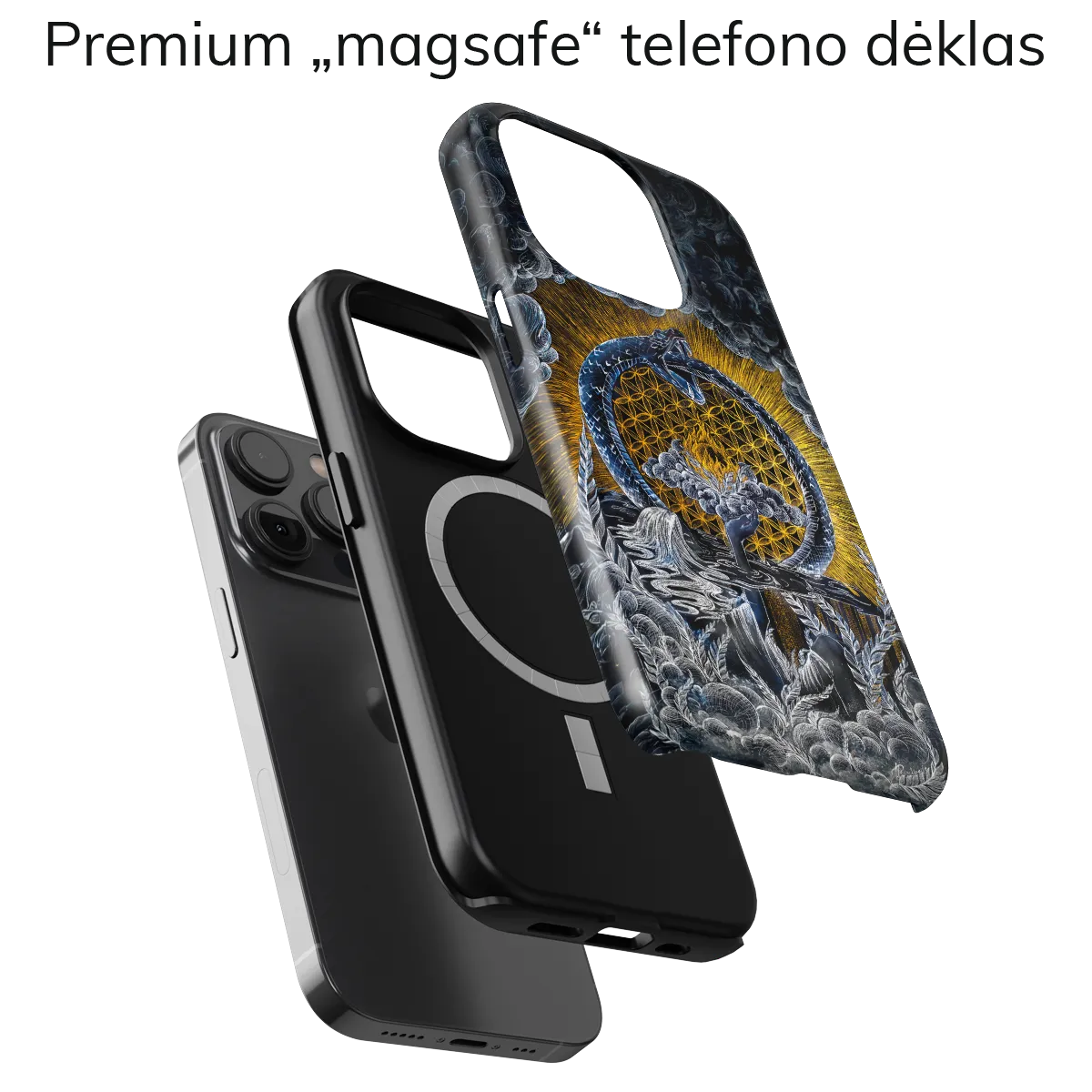 Menininko telefono dėklas - Eternal Light