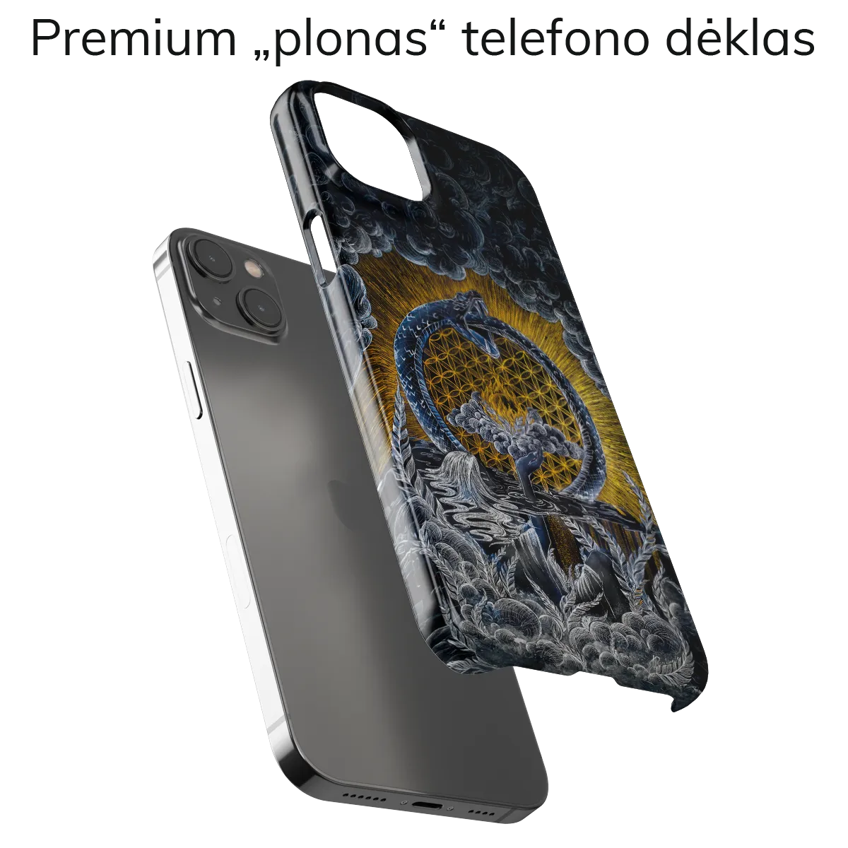 Menininko telefono dėklas - Eternal Light