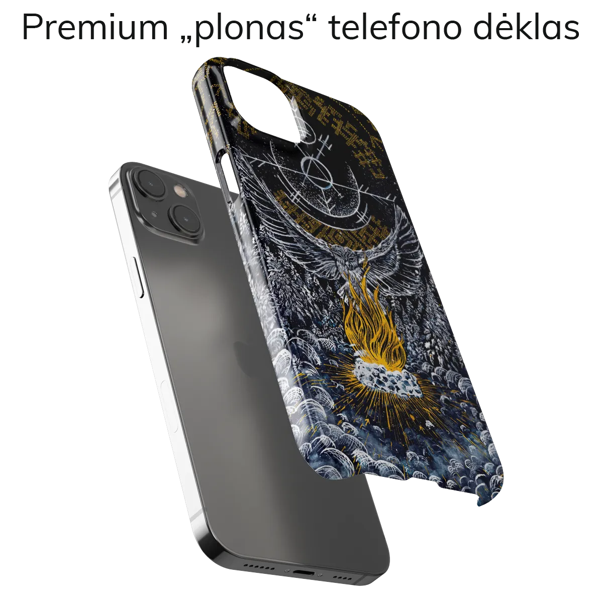 Menininko telefono dėklas - Messenger From Above